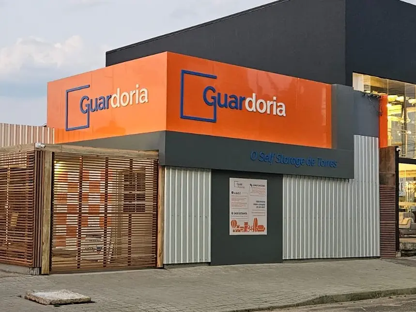 Fachada da Guardoria Self Storage — Torres/RS